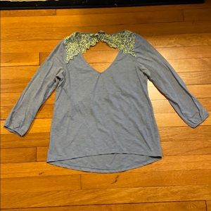 American Eagle 3/4 length sleeve shirt